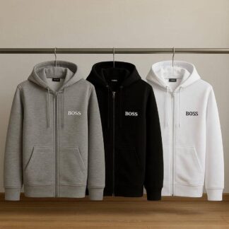 BOSS ZIP-UP HOODIE