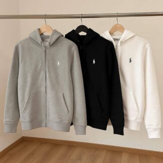 U.S. POLO ZIP-UP HOODIE