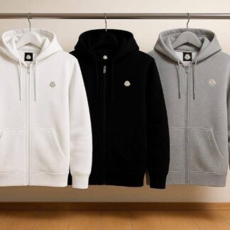 MONCLER ZIP-UP HOODIE